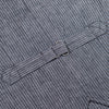 1905 Hauler Vest Grey Striped Linen - Pike Brothers