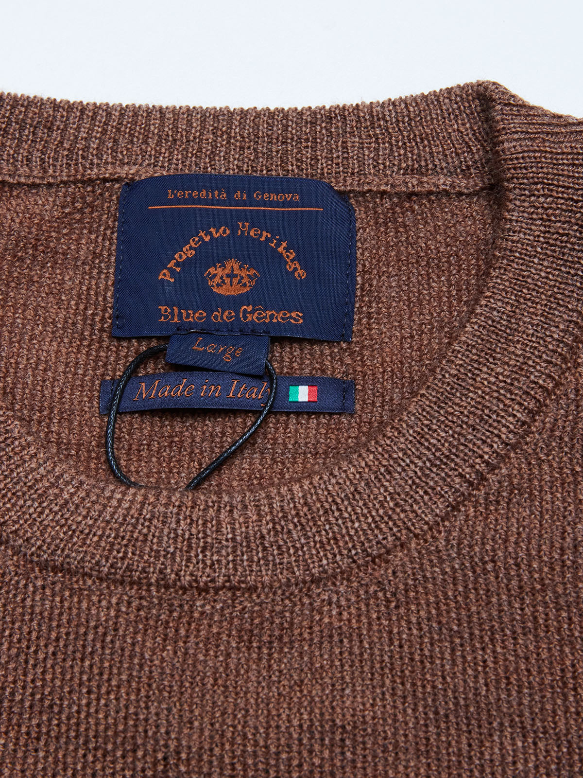 Tondo Nouvo Knit, Cortado - Blue de Genes