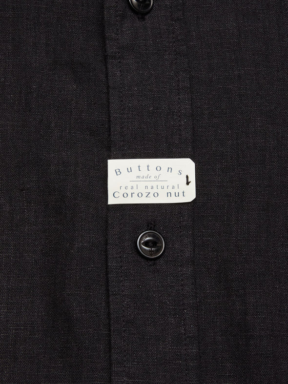 Enrico Max Shirt, Black - Blue de Genes