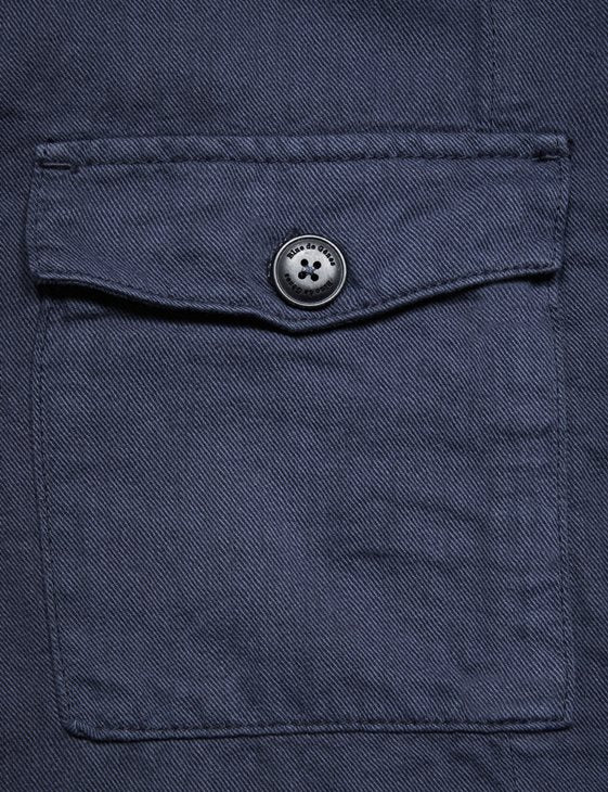 Vittorio Etna Overshirt, Navy - Blue de Genes
