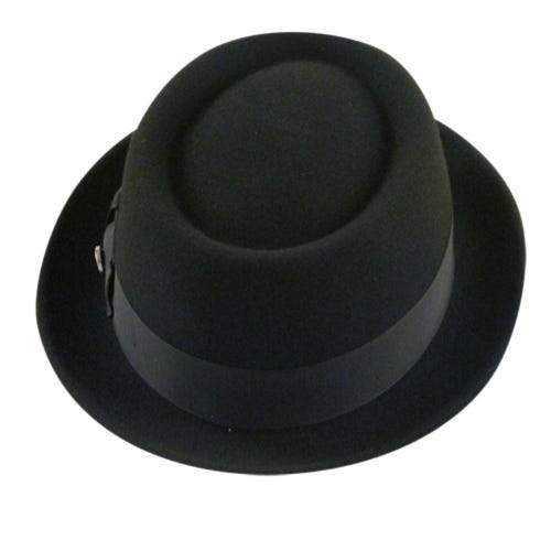 Darron Pork Pie, Black - Bailey