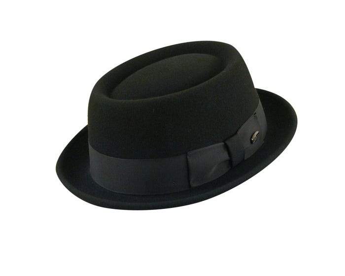 Darron Pork Pie, Black - Bailey
