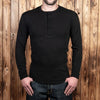1954 Utility Shirt Long Sleeve Faded Black - Pike Brothers