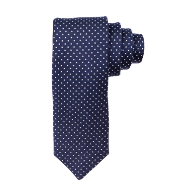 Slim Tie Dots, Navy - Amanda Christensen