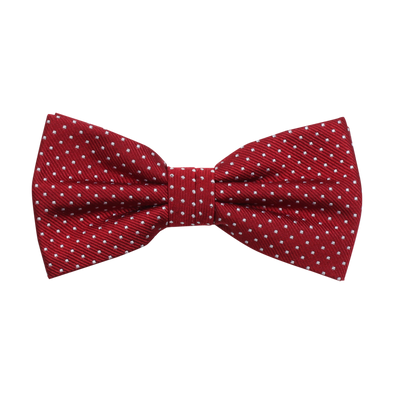 Classic Pre Tie Dots, Wine Red - Amanda Christensen