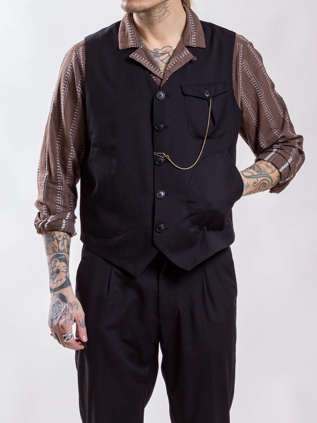 Harry Stripe Black - Uncle Bright