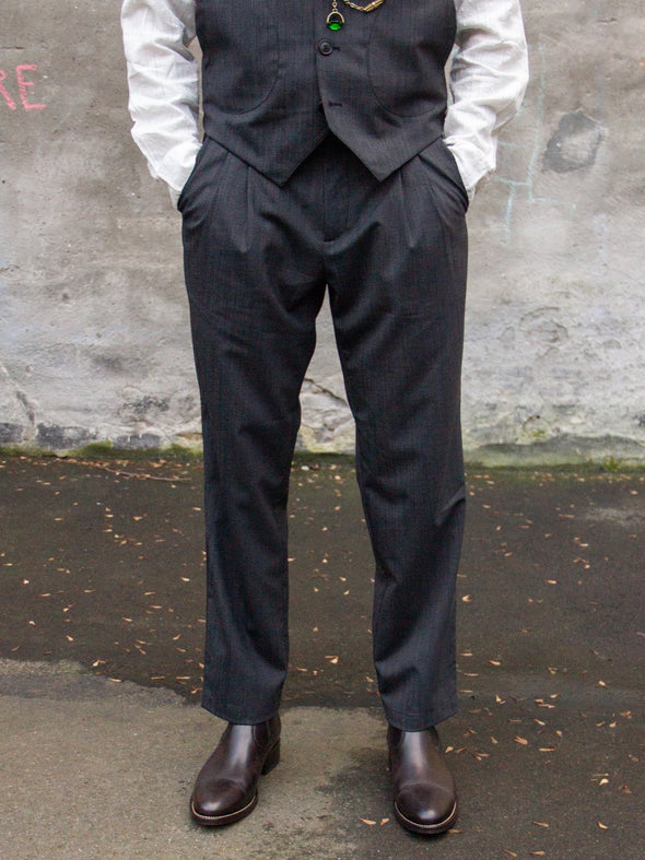 Leo Stripe Grey - Uncle Bright