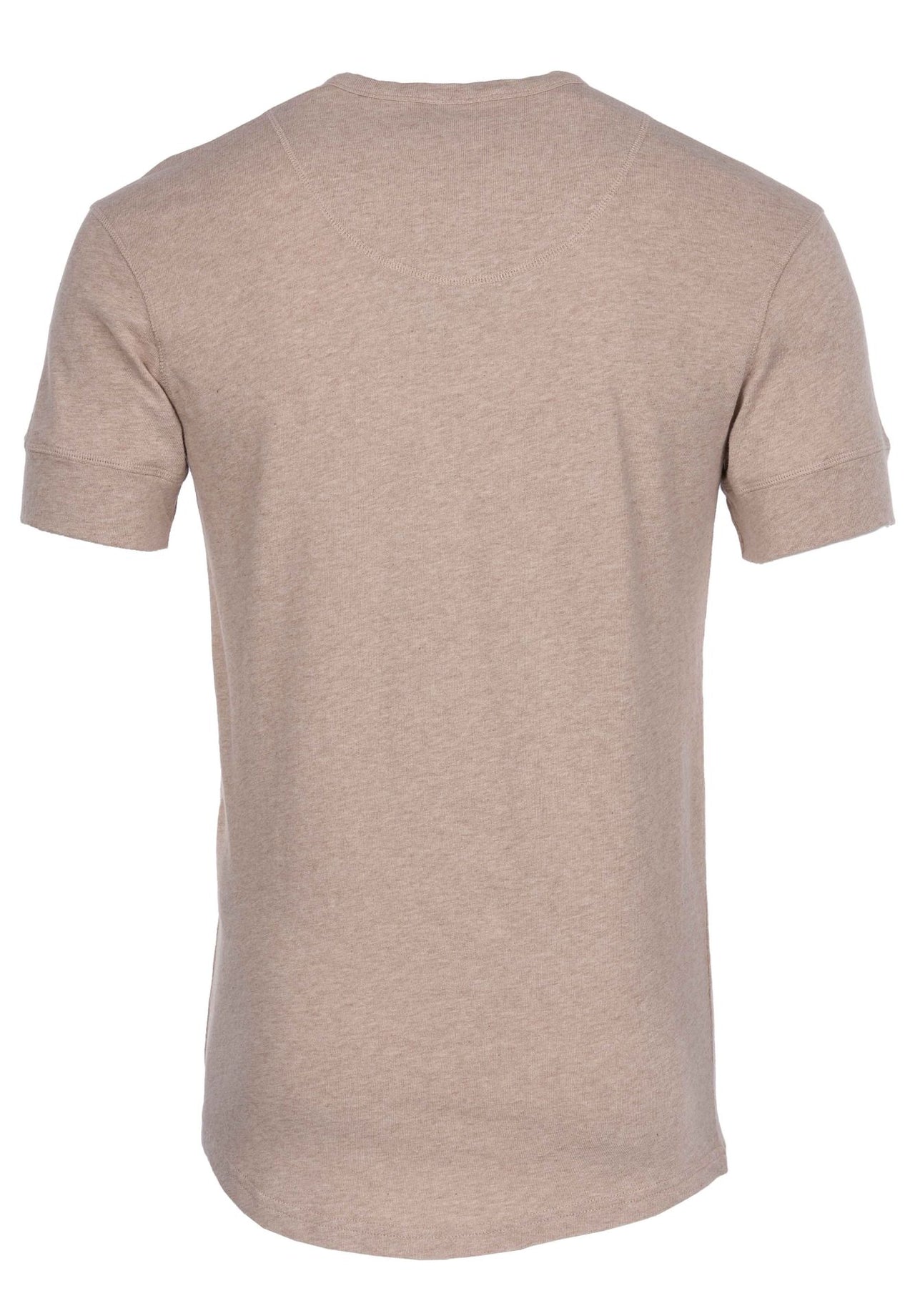 1927 Henley Shirt Short Sleeve, Oatmeal - Pike Brothers