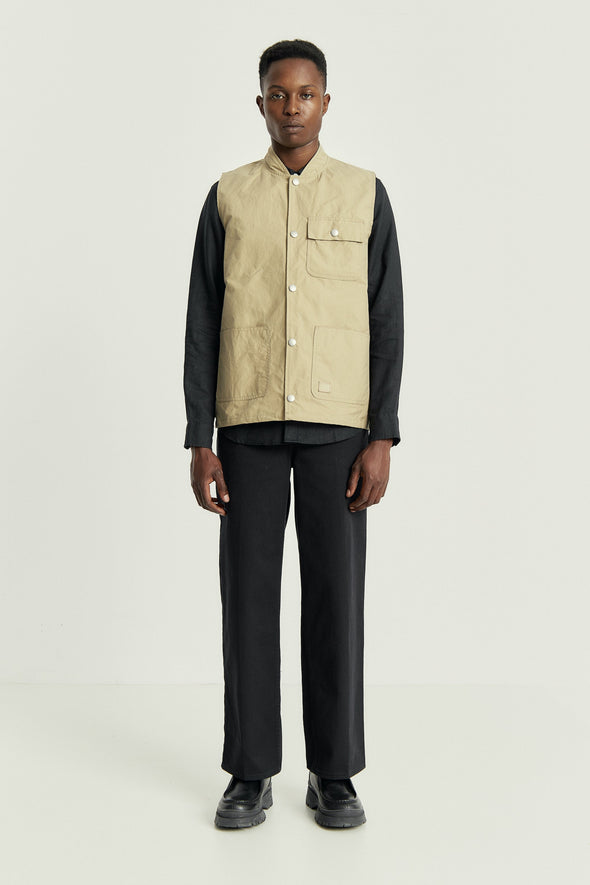 Rod Dry Wax Wheat Vest - Brixtol