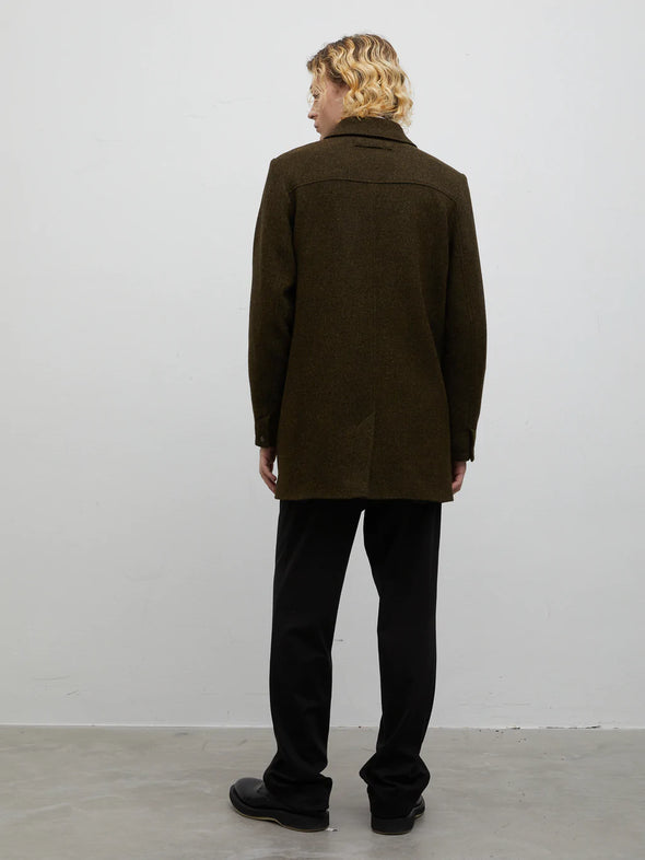 T-Coat Wool, Brown - Brixtol Textiles