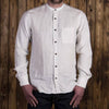1923 Buccanoy Shirt White Blue Linen - Pike Brothers