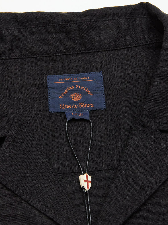 Colonnello Max S/S Shirt - Blue de Genes