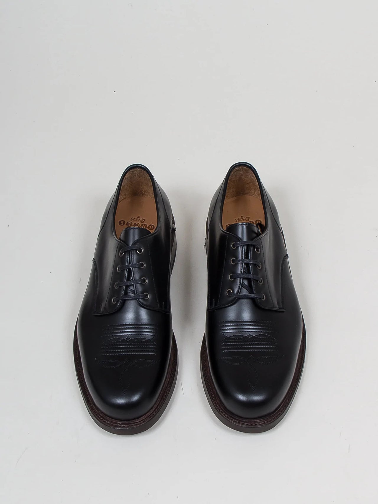 Western Derby Black - Bright Shoemakers