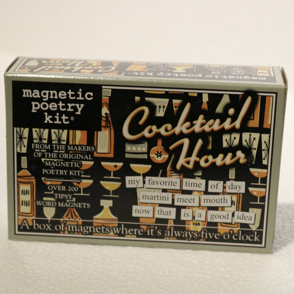 Magnetic Poetry - Cocktail hour