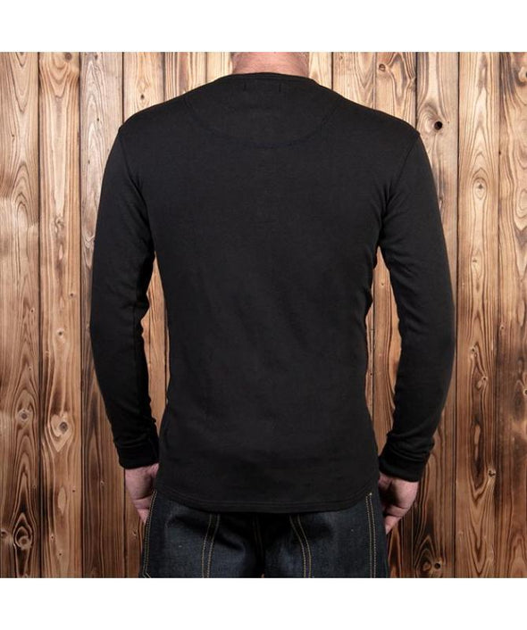 1954 Utility Shirt Long Sleeve Faded Black - Pike Brothers