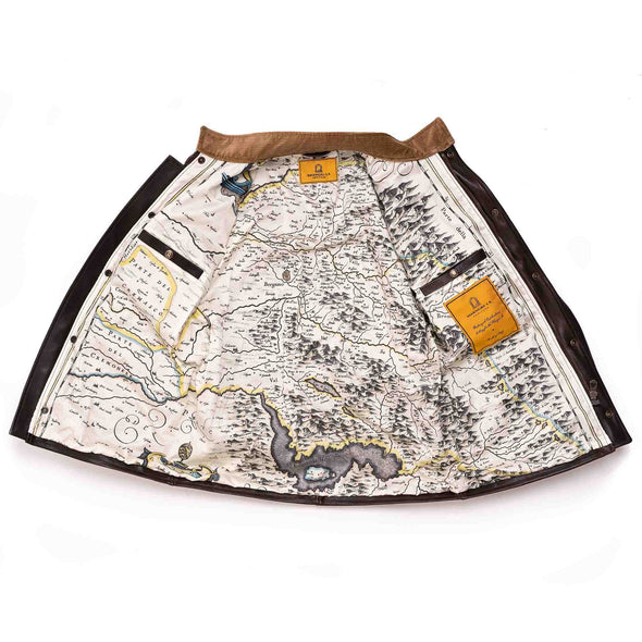 Explorator Testa Di Moro Leather Jacket - Shangri-La Heritage
