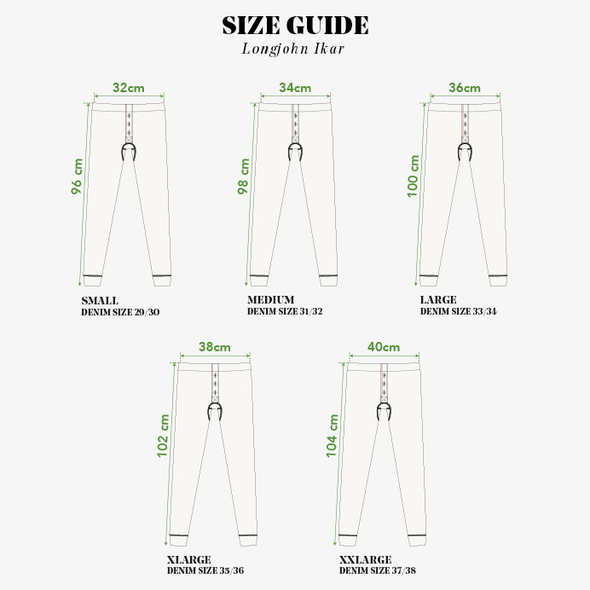 LongJohns, Dark forest Green - Hemen Biarritz